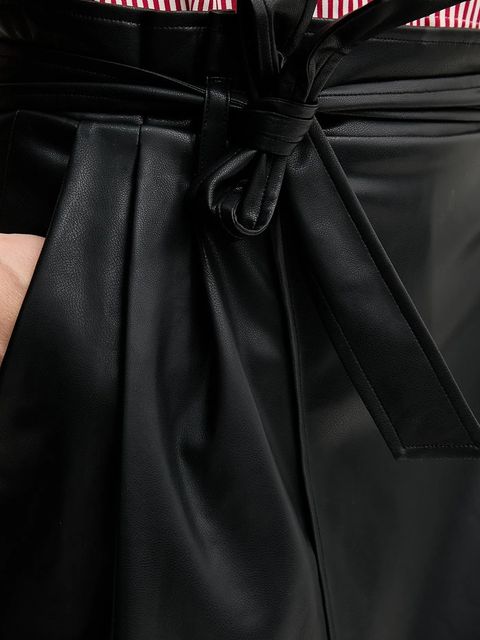 OUI spódnica kolor czarny midi prosta 93845