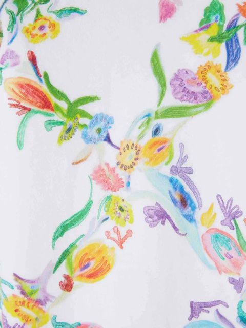 Off-White floral logo T-shirt