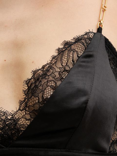 Elisabetta Franchi sukienka kolor czarny mini dopasowana AB88457E2