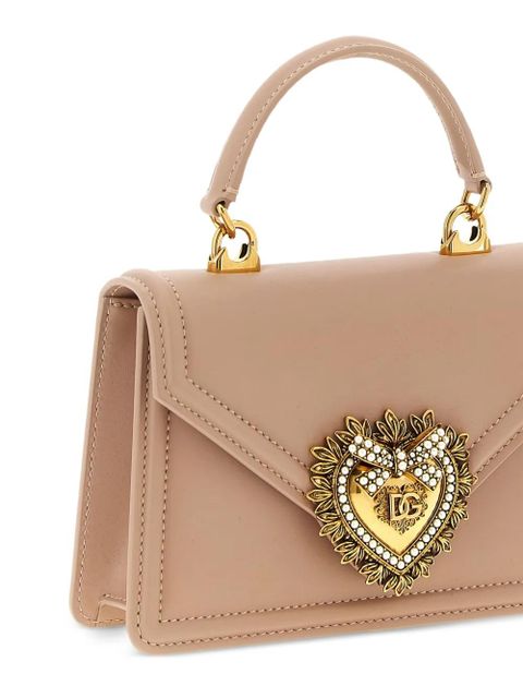 Dolce & Gabbana sacred heart devotion shoulder bag - Neutrals