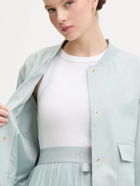 Joop! kurtka kolor turkusowy przejściowa 30100426