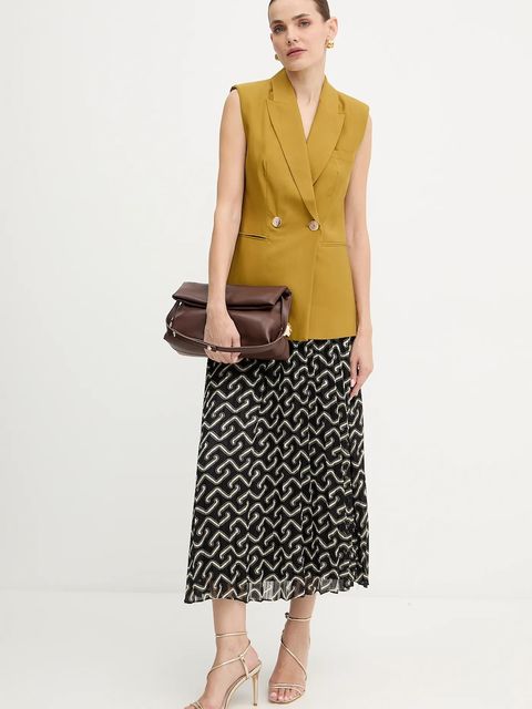 Morgan kamizelka kolor zielony dwurzędowa VFIJA.F - zdjęcie produktu nr 2