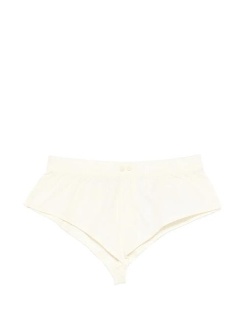 ENTIRE STUDIOS Pixie buttoned mini shorts - Neutrals - zdjęcie produktu nr 1