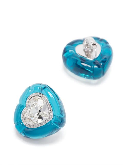 Swarovski Dulcis clip earrings - Blue