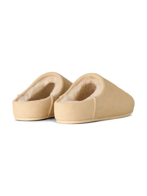 UGG kapcie zamszowe Elea Slip-On kolor beżowy 1171390.PBT