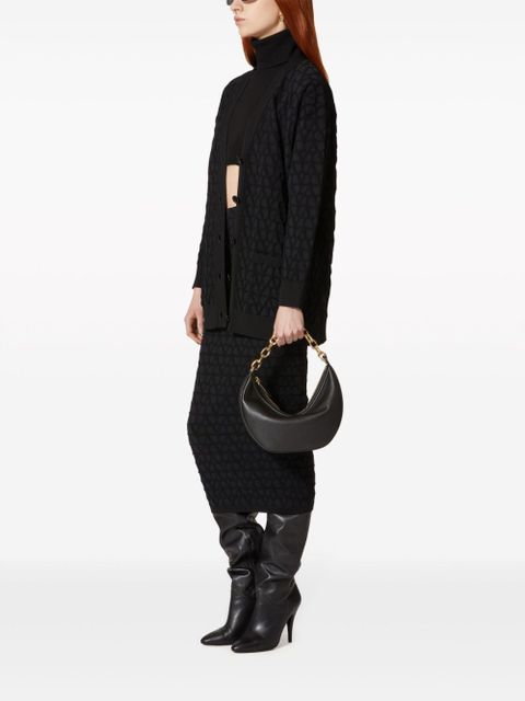 Valentino Garavani Toile Iconographe midi skirt - Black - zdjęcie produktu nr 2