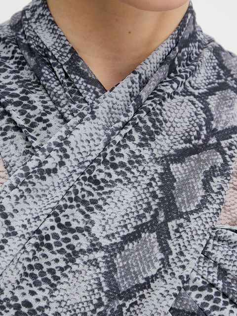 Bardot body damska kolor szary wzorzysta 60050TB1