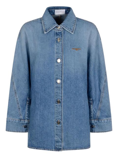 Givenchy denim button-fastening shirt - Blue - zdjęcie produktu nr 1