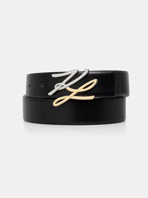 Karl Lagerfeld pasek damski skórzany K/AUTOGRAPH - zdjęcie produktu nr 1