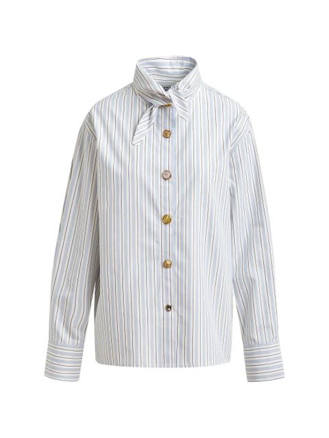 Essentiel Antwerp Jomato striped-pattern button shirt - White - zdjęcie produktu nr 1