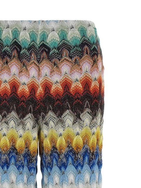 Missoni elasticated-waist trousers - Blue