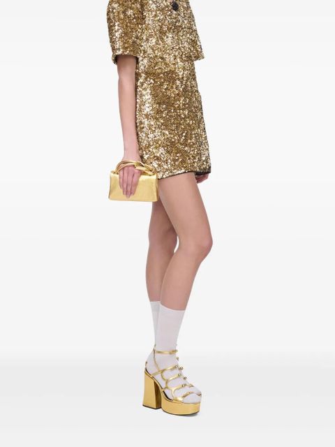 Marc Jacobs The Metallic Mini Dual Bag - Gold - zdjęcie produktu nr 2