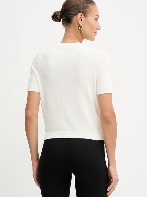 Guess t-shirt LAYLA damski kolor beżowy W5YR25 Z2NQ2 - zdjęcie produktu nr 2