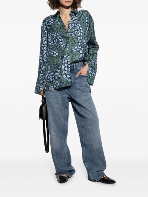 Lanvin printed shirt - Green - zdjęcie produktu nr 2