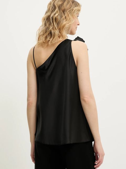 Answear.LAB bluzka damska kolor czarny gładka