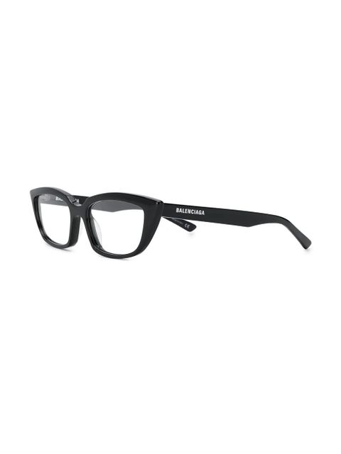 Balenciaga Eyewear cat eye glasses - Black - zdjęcie produktu nr 2