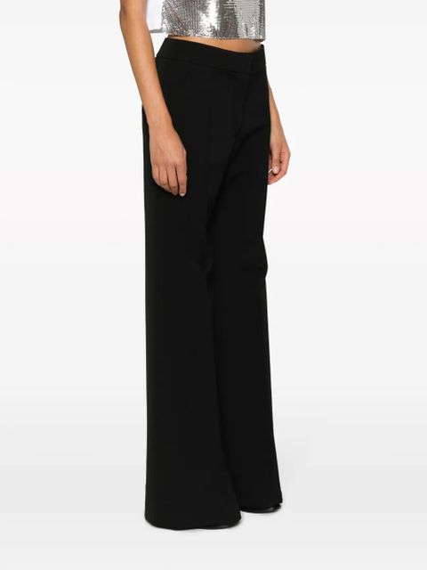 Givenchy flared-leg wool trousers - Black