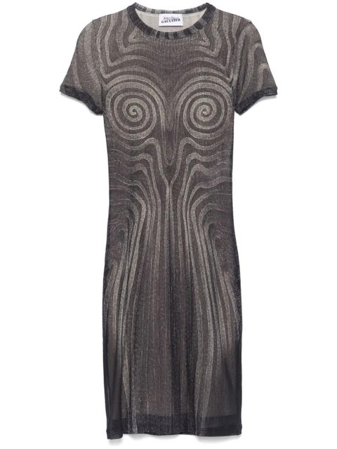 Jean Paul Gaultier Spiral mini dress - Black - zdjęcie produktu nr 1