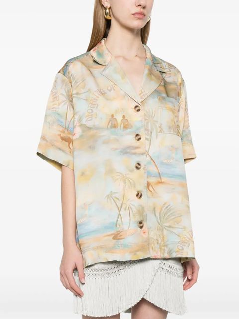 ZIMMERMANN Illuminate shirt - Blue - zdjęcie produktu nr 2