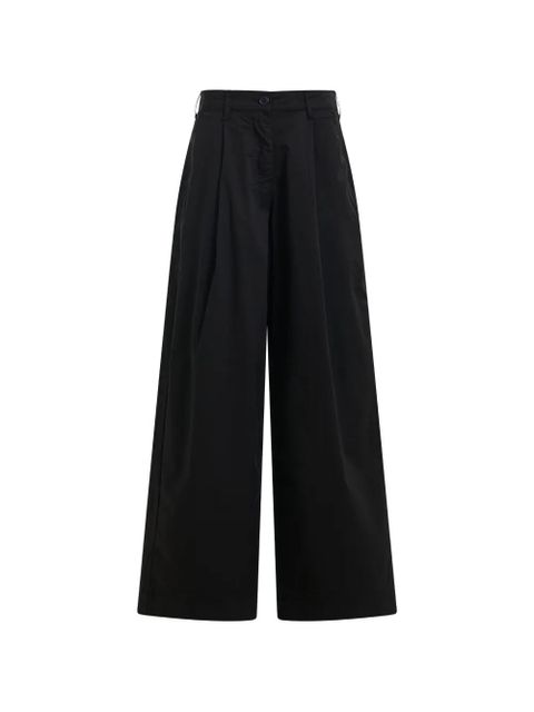 Essentiel Antwerp pleated wide-leg trousers - Black - zdjęcie produktu nr 1