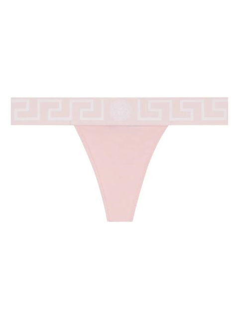 Versace Greca-border thong - Pink - zdjęcie produktu nr 1