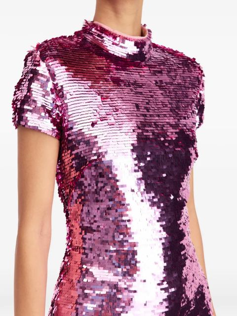 16Arlington Iona sequin mini dress - Pink