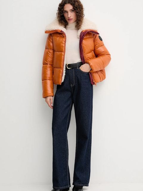 Save The Duck kurtka MOMA kolor pomarańczowy zimowa D30974W.LOVE21 - zdjęcie produktu nr 2