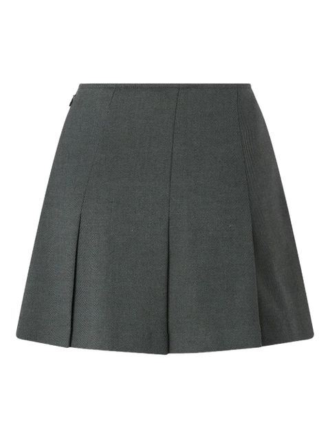 PINKO pleated mini skirt - Grey - zdjęcie produktu nr 2