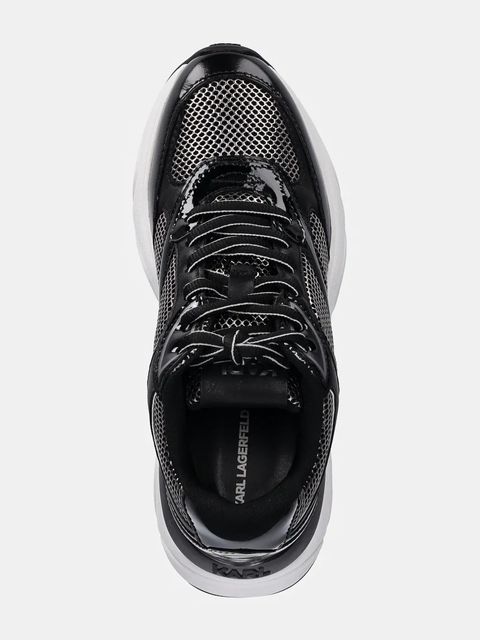 Karl Lagerfeld sneakersy KOMET WEDGE kolor czarny KL65724