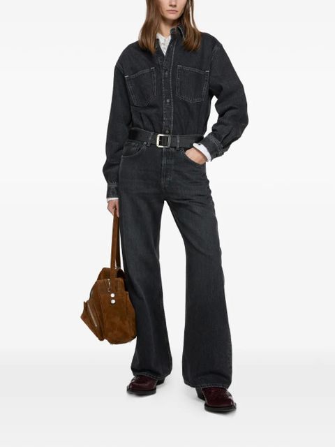 Acne Studios 2021F patch-pockets jeans - Black - zdjęcie produktu nr 2