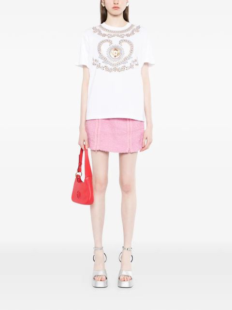 Versace embellished T-shirt - White - zdjęcie produktu nr 2