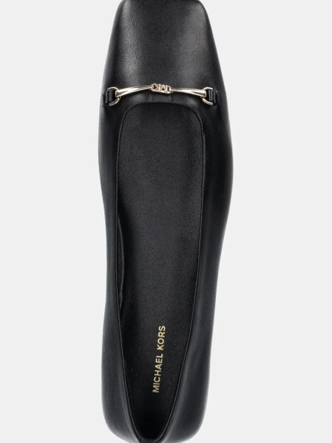 MICHAEL Michael Kors baleriny skórzane Lena kolor czarny 40S5LEFP1L.001