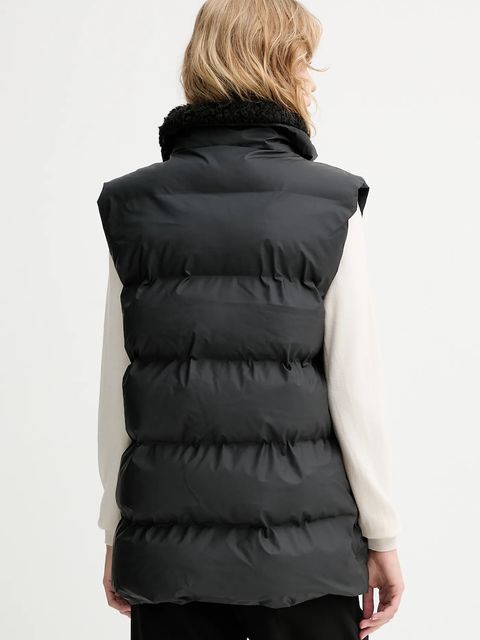 Rains bezrękawnik 17220 Alta Vision Puffer Vest kolor czarny zimowy 17220