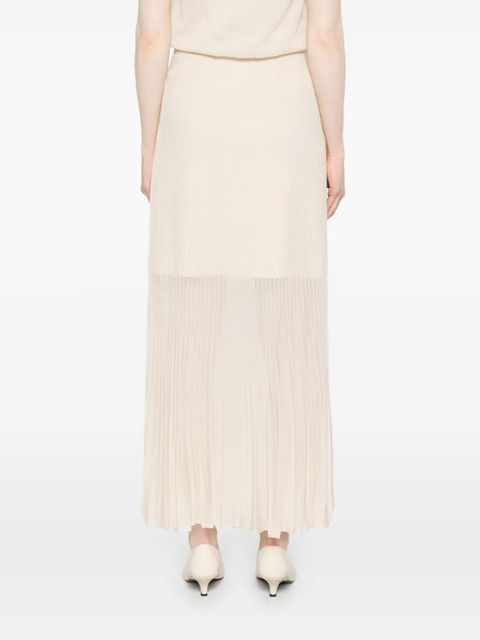 Simkhai Gennie maxi skirt - Neutrals