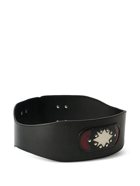 OUR LEGACY Girdle leather belt - Black - zdjęcie produktu nr 1