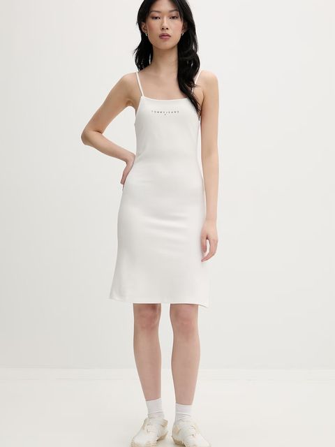 Tommy Jeans sukienka z wiskozą - zdjęcie produktu nr 1