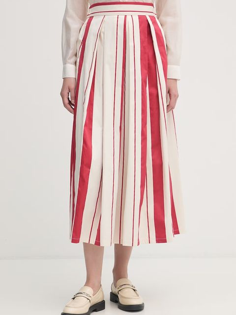 United Colors of Benetton spódnica bawełniana z elastanem - zdjęcie produktu nr 2