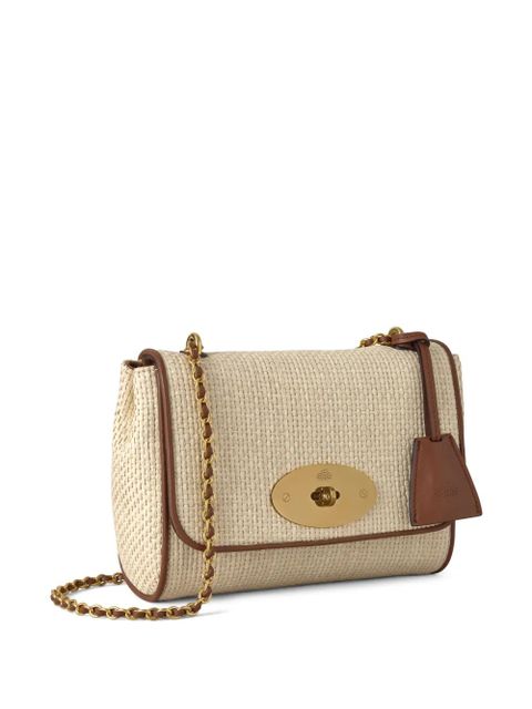 Mulberry Antony woven-raffia crossbody bag - Neutrals - zdjęcie produktu nr 2