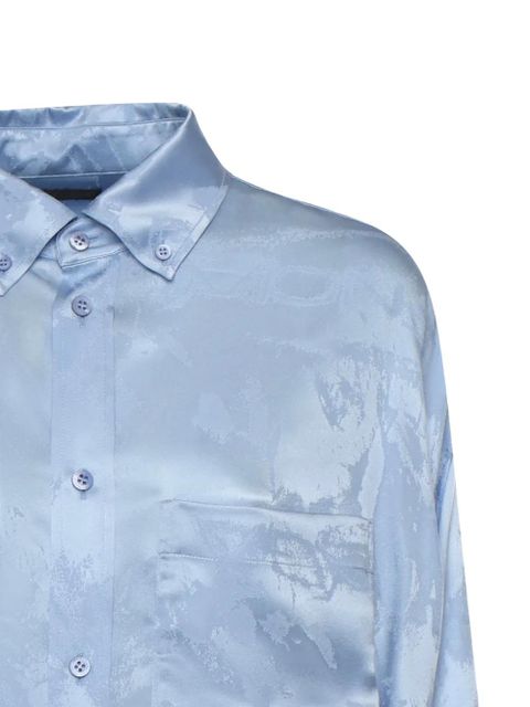 Balenciaga silk shirt - Blue