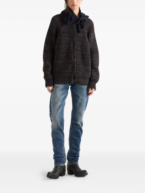 Prada tapered washed jeans - Blue - zdjęcie produktu nr 2