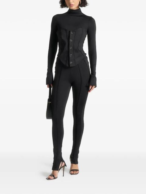 Manière De Voir corset contour jumpsuit - Black - zdjęcie produktu nr 2