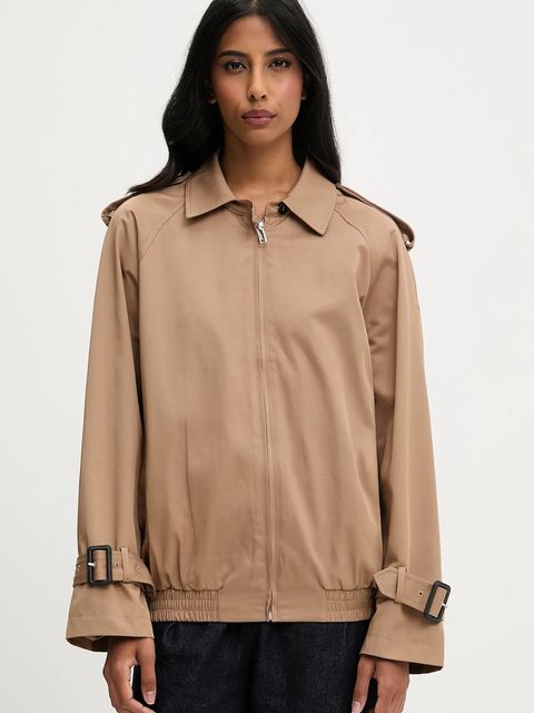 Answear.LAB kurtka kolor brązowy przejściowa - zdjęcie produktu nr 1