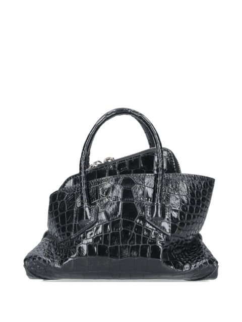 The Attico mini La Passeggiata tote bag - Black - zdjęcie produktu nr 1