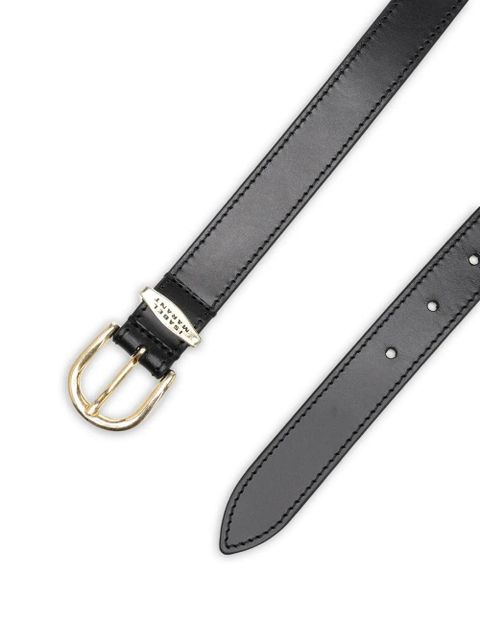 ISABEL MARANT Zadd leather belt - Black - zdjęcie produktu nr 2