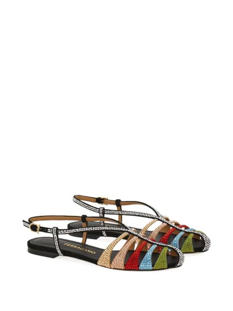 Ferragamo cage sandals - Black - zdjęcie produktu nr 2