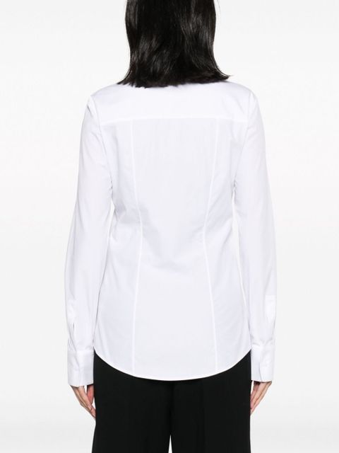 Valentino Garavani pointed-collar long-sleeve shirt - White