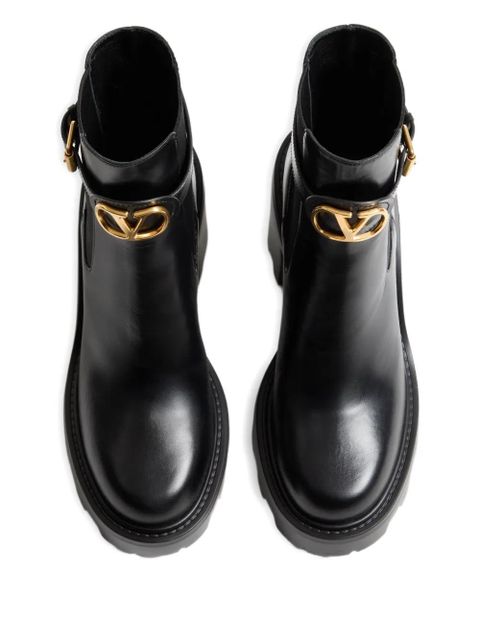 Valentino Garavani 90mm VLogo Signature Chelsea boots - Black - zdjęcie produktu nr 2