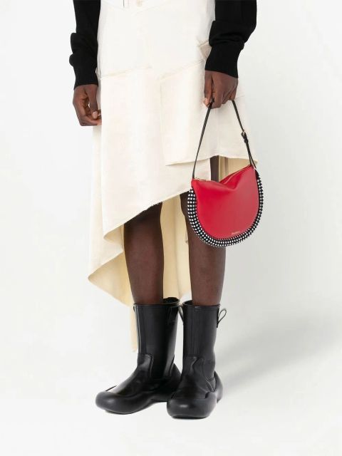 JW Anderson asymmetric midi skirt - White