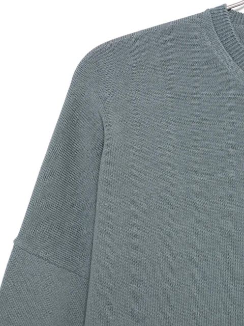 Alysi tonal panelled sweater - Blue