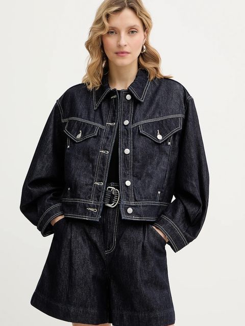 BOSS Orange kurtka jeansowa C BOMBER TRUCKER 1.0 - zdjęcie produktu nr 1